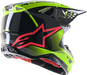 Alpinestars SM-10 Unit Yellow krossikiiver back - MxStar