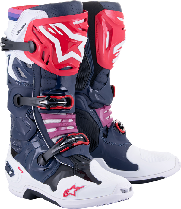 Alpinestars Tech 10 Rainbow krossisaapad front - MxStar