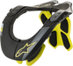 Alpinestars BNS Tech 2 Black/Yellow front - MxStar