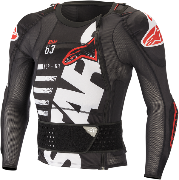 Alpinestars Sequence Black/Red/White front - MxStar