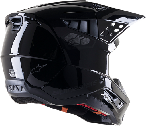 Alpinestars Supertech M5 Scout Black back - MxStar