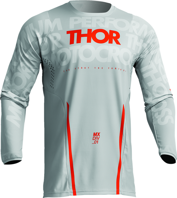 Thor Pulse Mono Orange krossisärk front - MxStar