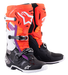 Alpinestars Tech 10 Black/Red/Orange/White krossisaapad - MxStar