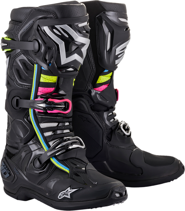 Alpinestars Tech 10 Supervented Black krossisaapad - MxStar