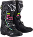 Alpinestars Tech 10 Supervented Black krossisaapad - MxStar