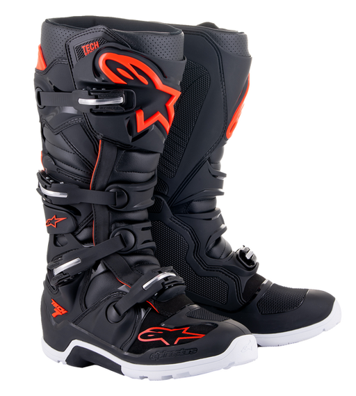 Alpinestars Tech 7 Enduro Black/Red - MxStar