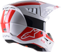 Alpinestars Supertech M5 Bond Red/White back - MxStar