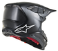 Alpinestars Supertech M10 Solid MX Black back - MxStar