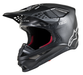 Alpinestars Supertech M10 Solid MX Black front - MxStar