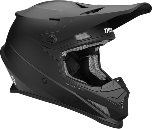 Thor Sector Blackout Matte Black front - MxStar