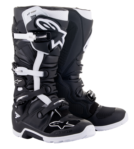 Alpinestars Tech 7 Enduro Drystar® White/Black - MxStar