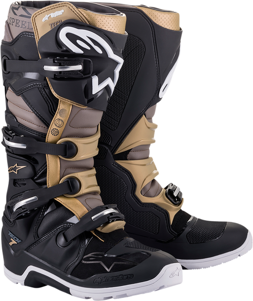 Alpinestars Tech 7 Enduro Drystar® Gray/Gold/Black - MxStar