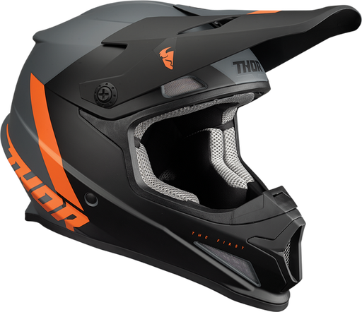 Thor Sector Chev Gray/Orange front - MxStar