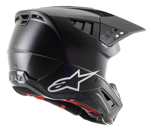 Alpinestars Supertech M5 Solid MX Black back - MxStar