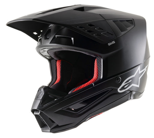 Alpinestars Supertech M5 Solid MX Black front - MxStar