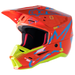 Alpinestars Supertech M5 Action Orange/Yellow front - MxStar