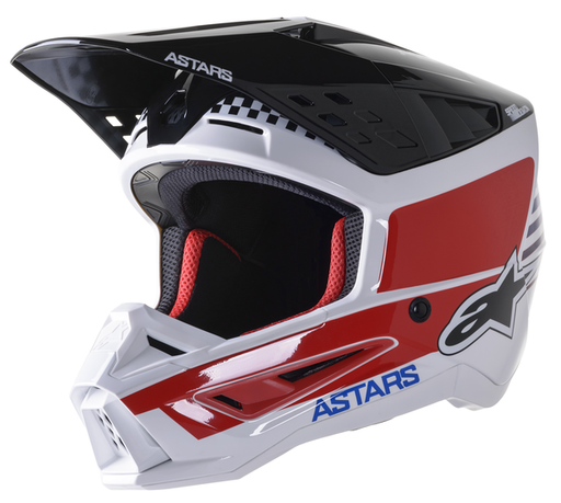 Alpinestars Supertech M5 Speed Red/White front - MxStar