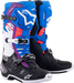 Alpinestars Tech 10 Supervented Black/Blue/Purple/White krossisaapad - MxStar