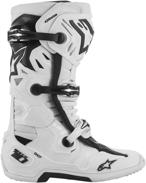 Alpinestars Tech 10 Supervented White krossisaapad - MxStar