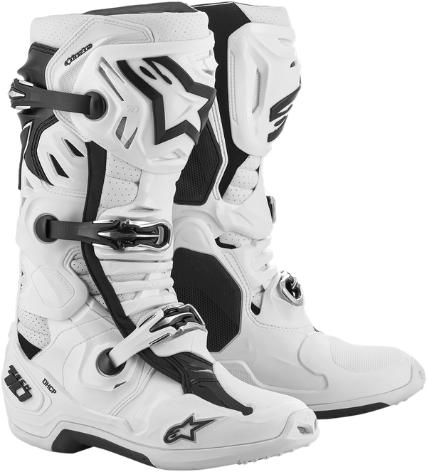 Alpinestars Tech 10 Supervented White krossisaapad - MxStar